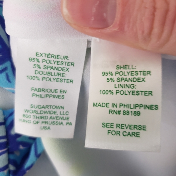 Lilly Pulitzer Dress Shaylee Midi Wrap Shell Beach Small Engineered 2 XS 4 - Picture 12 of 13